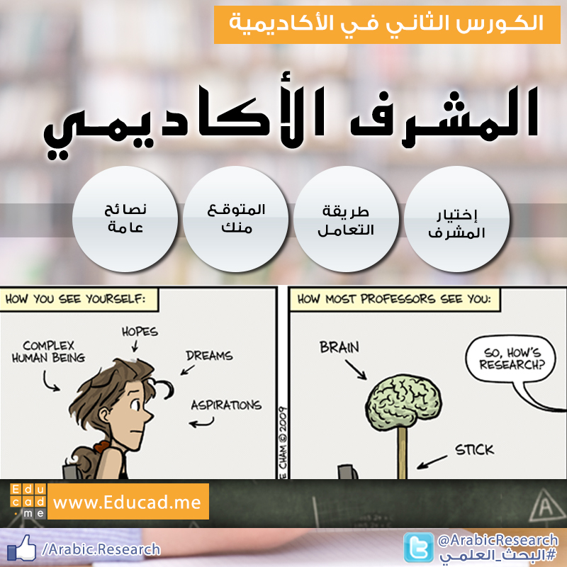 الكورس الثاني: المشرف الأكاديمي